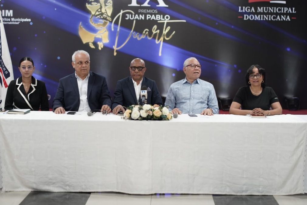 Los premios &quot;Juan Pablo Duarte&quot; serán realizados el 3 de abril.