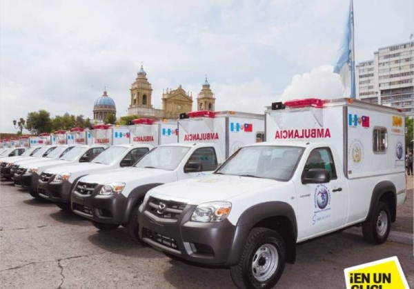  4,700 personas, 125 ambulancias serán usadas por Salud Pública