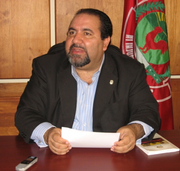 El secretario general y vocero de los diputados reformistas Rogelio Genao, en rueda de prensa el bloque del PRSC, en el Congreso Nacional