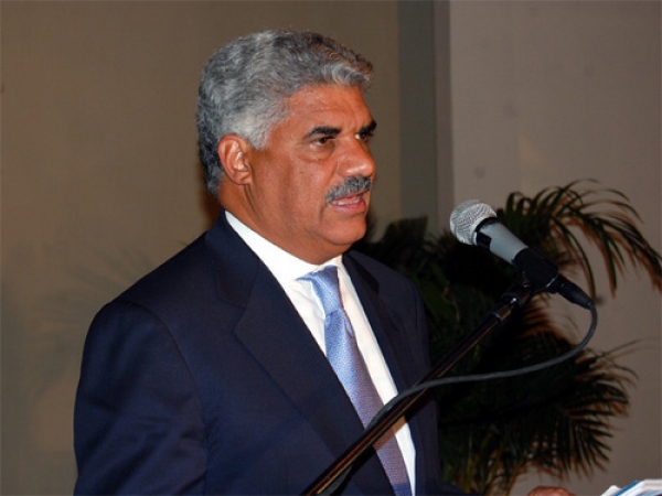 Presidente del partido Revolucionario Dominicano, Miguel Vargas