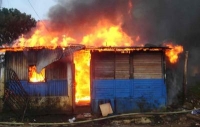 Mueren hermanos de 8 y 10 años calcinados al incendiarse vivienda en Cotuí