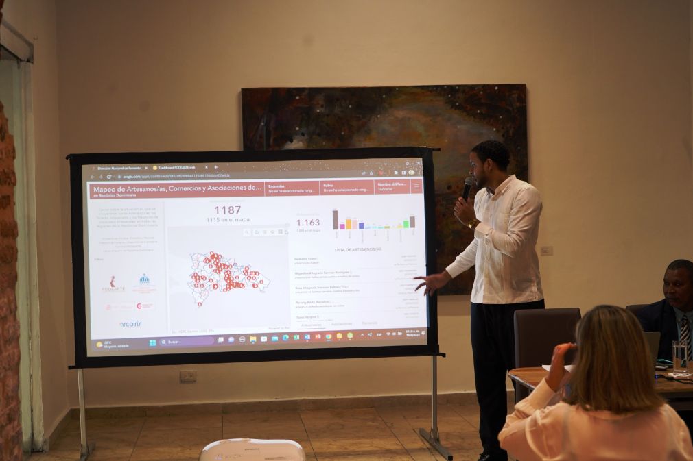 El mapa recoge informaciones como geolocalización y formas de contacto con más de 1160 artesanos, 10 asociaciones y 14 comercios.