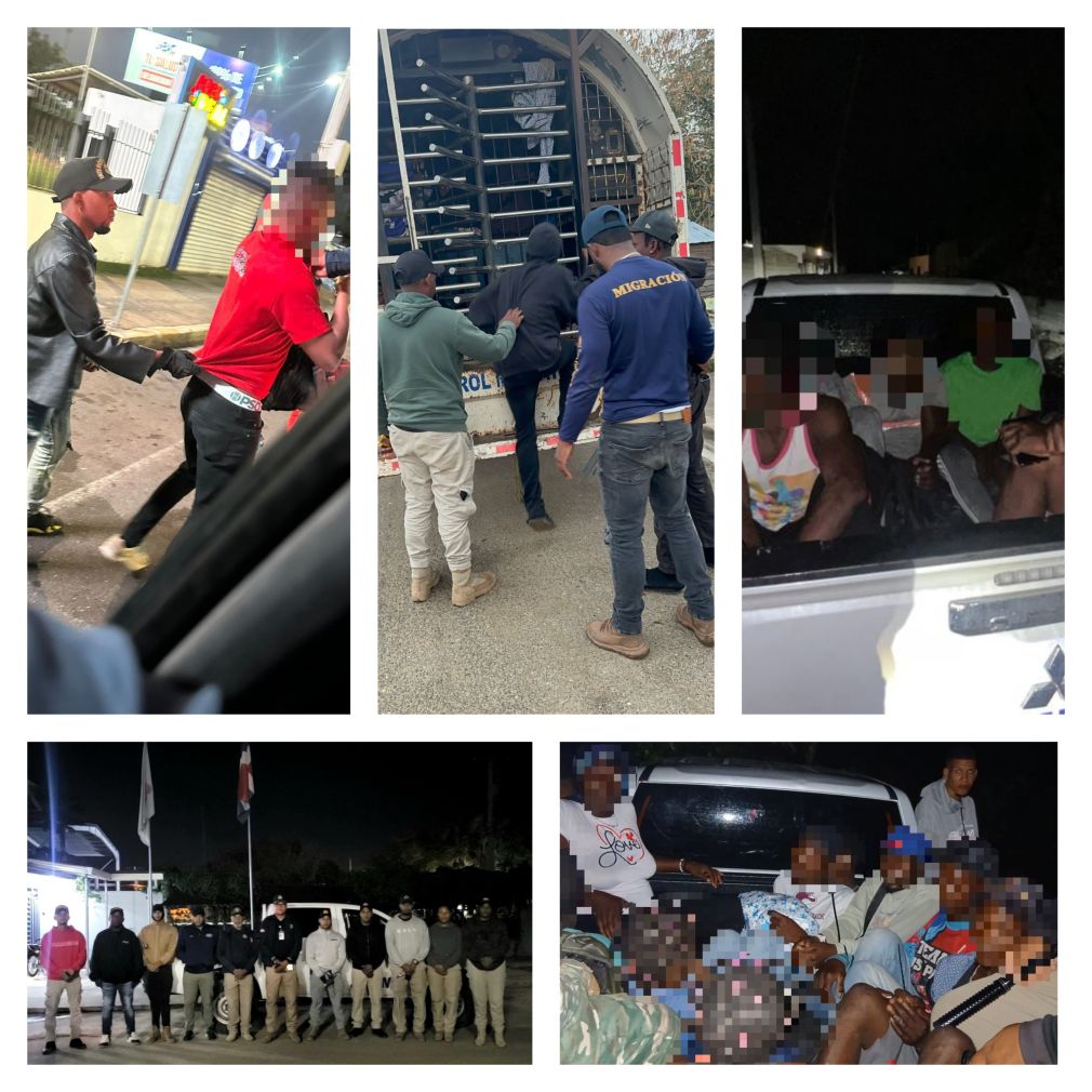 La DGM además deportó 760 extranjeros por los distintos pasos fronterizos: 518 por Dajabón, 149 por Elías Piña, 46 por Jimaní y 47 por Pedernales.