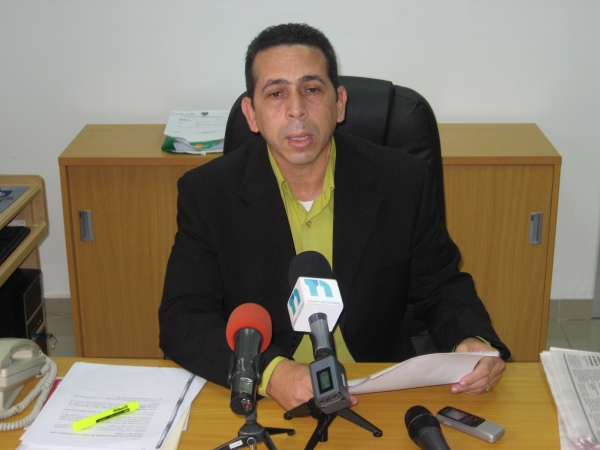 Diego Pesqueria, relacionista de la Policía. 