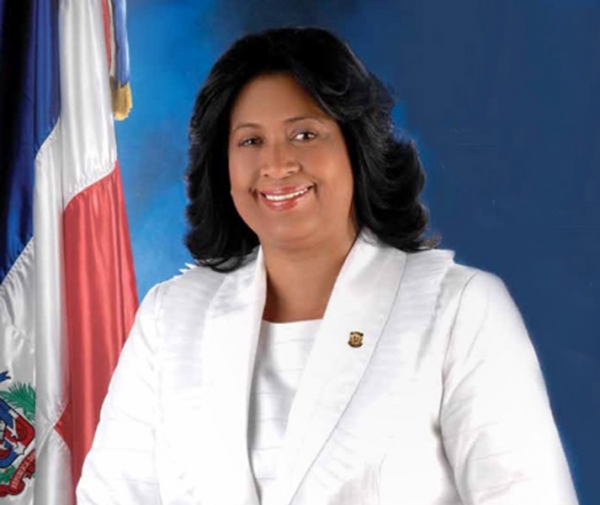 Cristina Lizardo, senador de la provincia Santo Domingo por el Partido de la Liberación Dominicana.