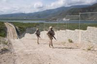 La extensión de la frontera entre República Dominicana y Haití es de unos 380 kilómetros.