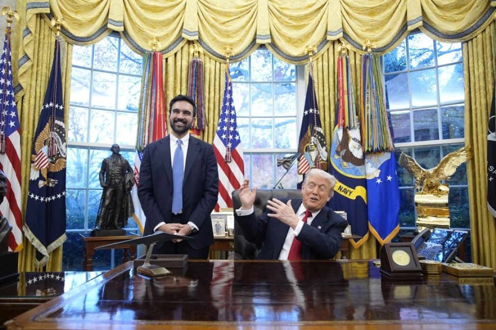 Presidente Trump recibe en su despacho a alcalde de NY Mamdani.