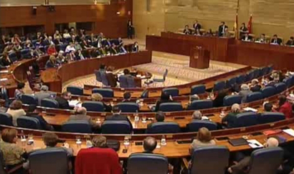 Asamblea Regional de Madrid.