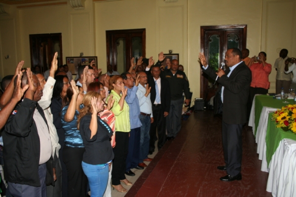 Juramentan Comité Antiruido de San Cristóbal