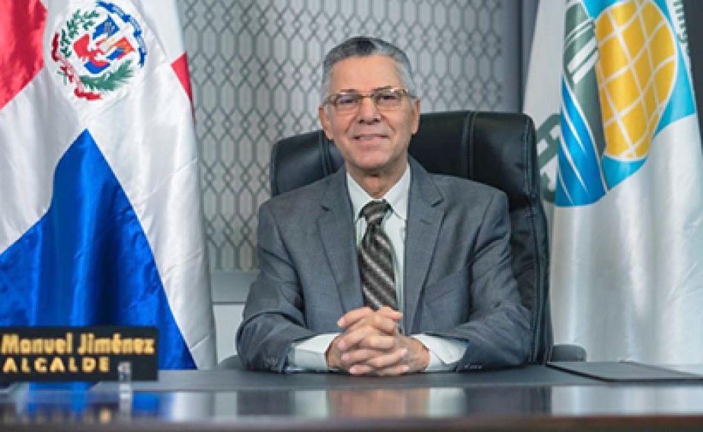 Manuel Jiménez, alcalde del municipio Santo Domingo Este.