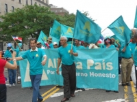 Miembros del partido Alianza País participarán parada semana 
