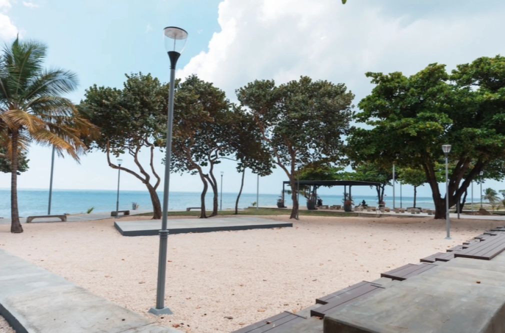La Plaza Santo Domingo fue entregada recientemente.