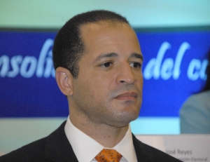Juan de los Santos, presidente de la Federación Dominicana de Municipios FEDOMU.