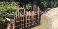 Comunitarios de La Peña exigen terminación de puente.