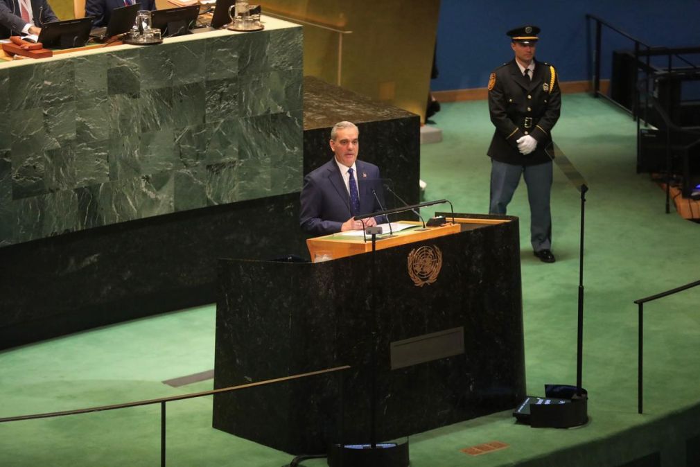 El presidente Luis Abinader habló ante la ONU sobre las amenazas del sargazo ante la salud, la economía y el ambiente del Caribe.