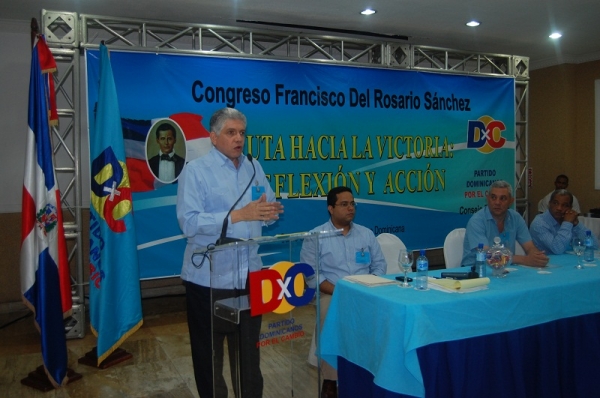 Partido Dominicanos por el Cambio celebra primer Congreso