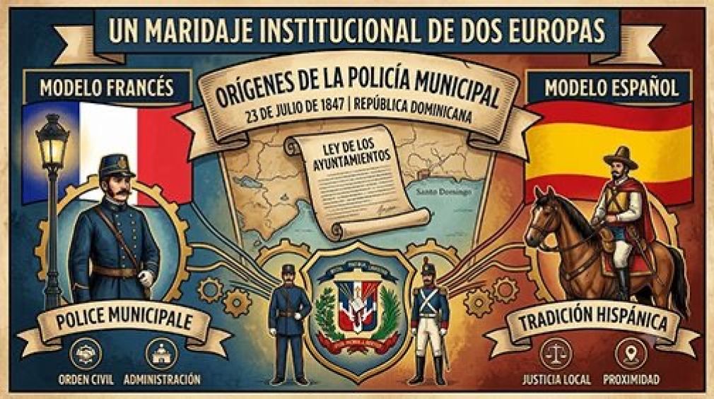 El cuerpo de Policía Municipal fue creado el 23 de julio de 1847.