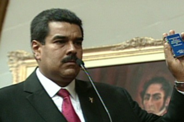 El presidente Nicolás Maduro juró no descansar hasta que la patria no este completamente liberada.