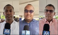 Diferentes autoridades de Azua ofrecen declaraciones a Municipios al Día.
