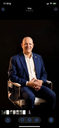 Ulises Rodríguez, alcalde de Santiago.