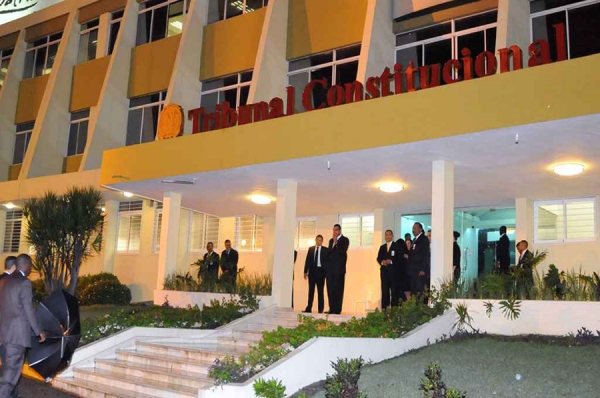 Fachada del Tribunal Constitucional de República Dominicana.
