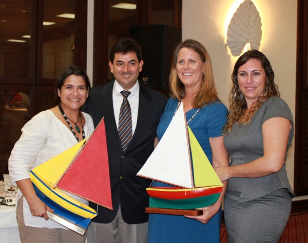 Lissette Gil, Daniel Hernández, Kelly Robinson y Ana García.