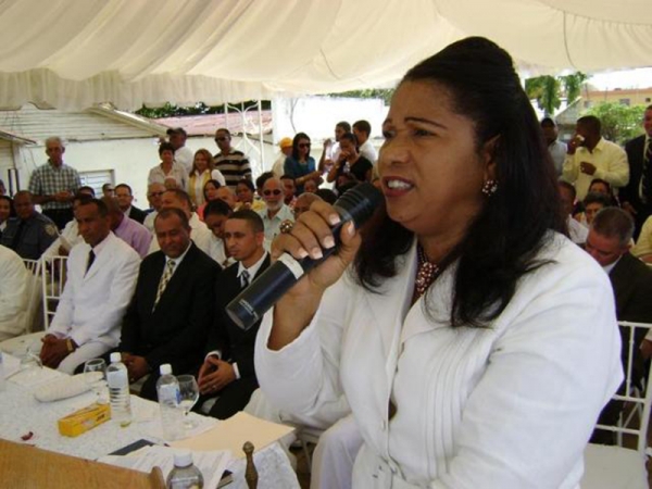 Lorenza Rojas Rosario, alcaldesa de Fantino.