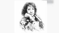 Ada Balcácer: Foto interpretación artística en dibujo IA. (Chat GPT)