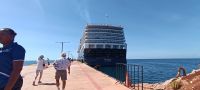 El ambiente creado para recibir a los cruceristas en Cabo Rojo es muy completo y su servicio impecable. El diseño se apoya en la realidad geográfica y ambiental dominicana.