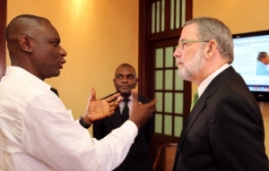 Haití interesado en política de comunicación del Gobierno dominicano