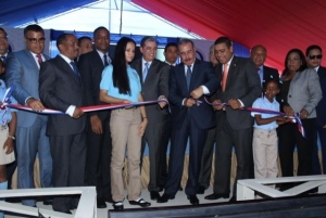Presidente Danilo inaugura cinco centros educativos en San Cristóbal:  