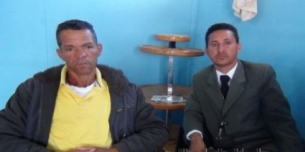 Óscar Cruceta y Roberto de los Santos mienbros del sindicato de Efermeras de Restauración