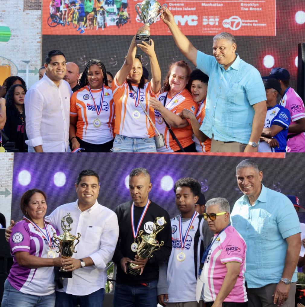 El Ministro Kelvin Cruz cerró los Juegos Juan Pablo Duarte NY 2025.