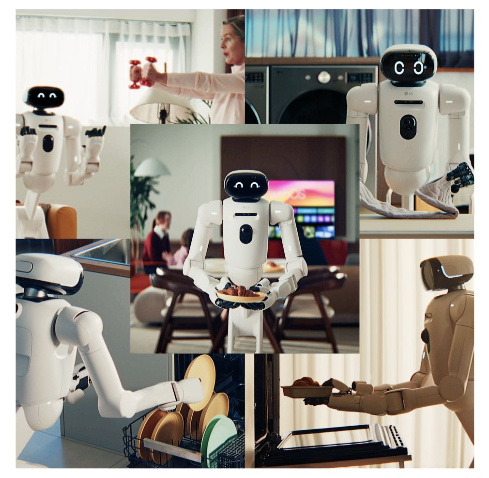 LG Electronics presenta LG CLOiD: el robot para las tareas domésticas.