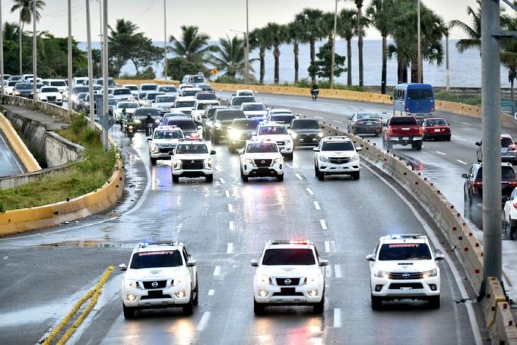 Los vehículos que circularon durante el carreteo iban en una velocidad cercana a los 40 y 50 kilómetros por hora.