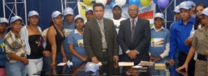 Fundadores del movimiento Dignidad Municipal en Tamboril.