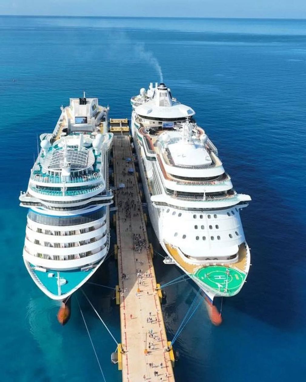 Pedernales hace historia: Cabo Rojo recibe por primera vez dos cruceros de manera simultánea.