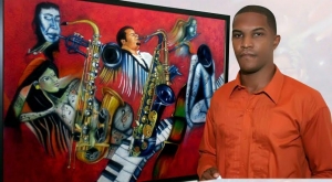 Pintor dominicano participa en exposición "Armonías del Caribe": 