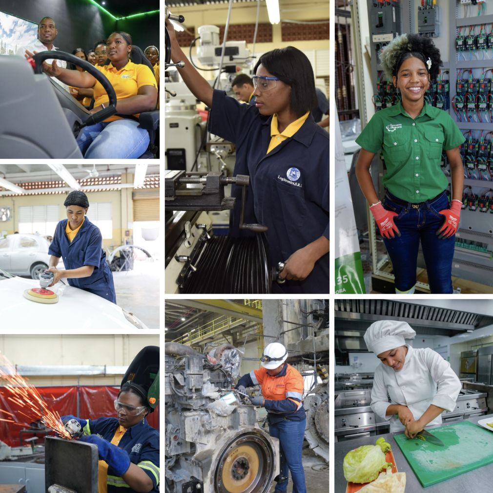 Más mujeres, más desarrollo: el 57 % de los participantes del Infotep en 2025 fueron mujeres.