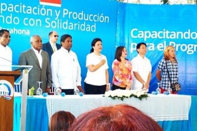 Vice presidenta inaugura centro de capacitación en Barahona con apoyo del gobierno de Taiwán: 