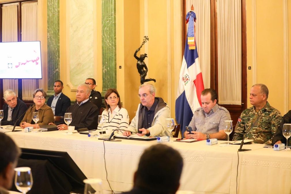 Presidente Luis Abinader califica de errática tormenta Melissa.
