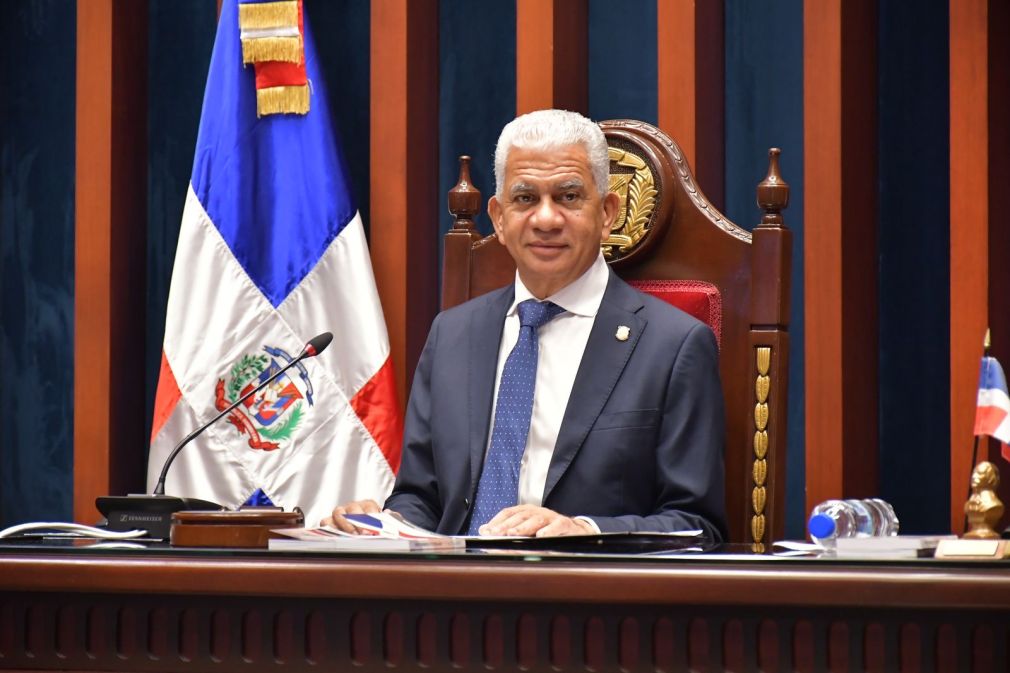 Presidente del Senado, Ricardo de los Santos.