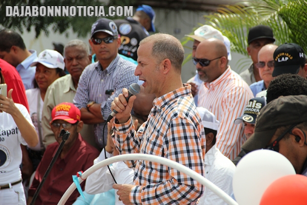 Luis Abinader proclama candidatos en Dajabón: 