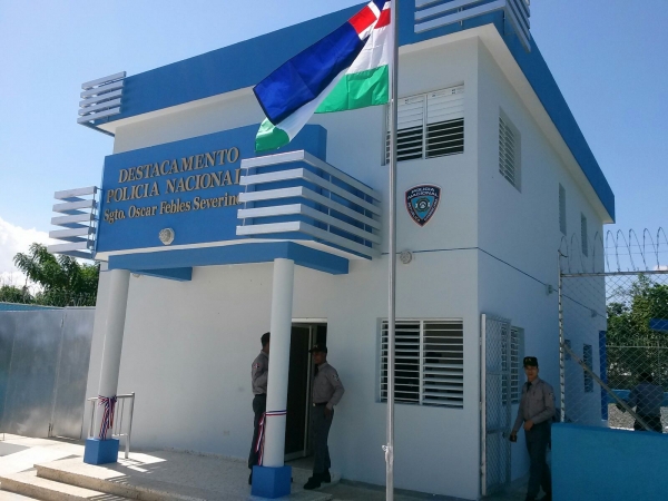 Inauguran nuevo cuartel policial Mata Palacio: 