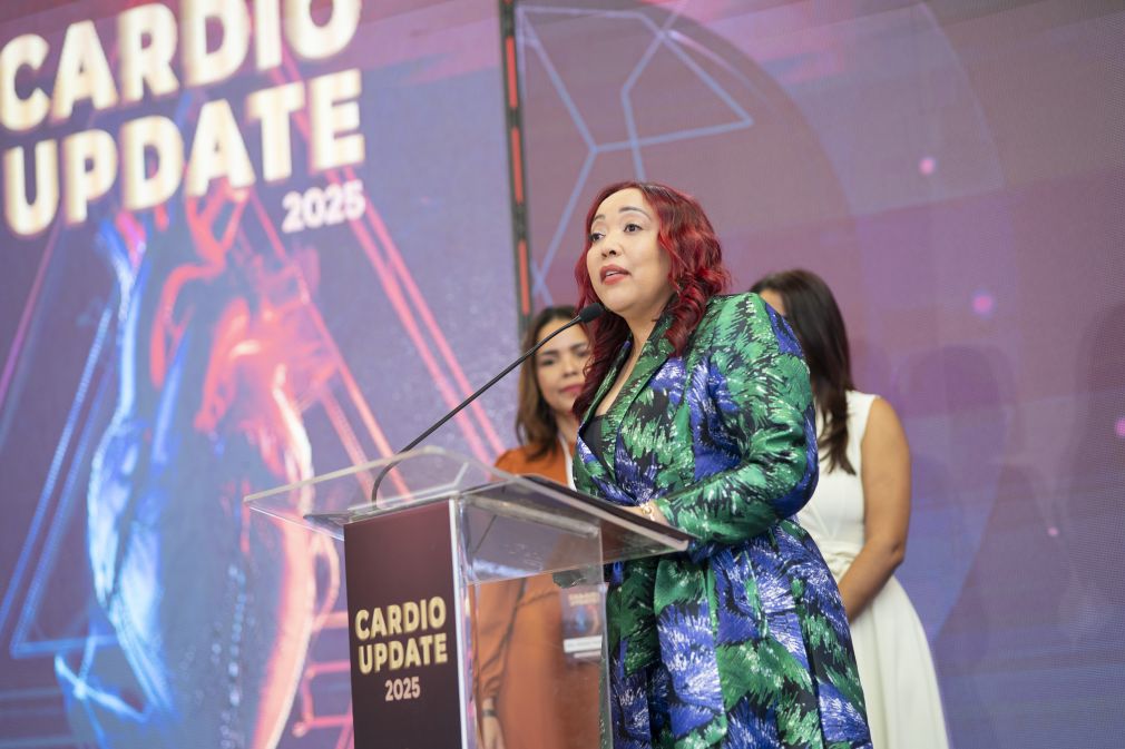 Presidenta de la Sociedad Dominicana de Cardiología, doctora Vizmary Pineda.