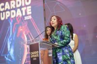 Presidenta de la Sociedad Dominicana de Cardiología, doctora Vizmary Pineda.