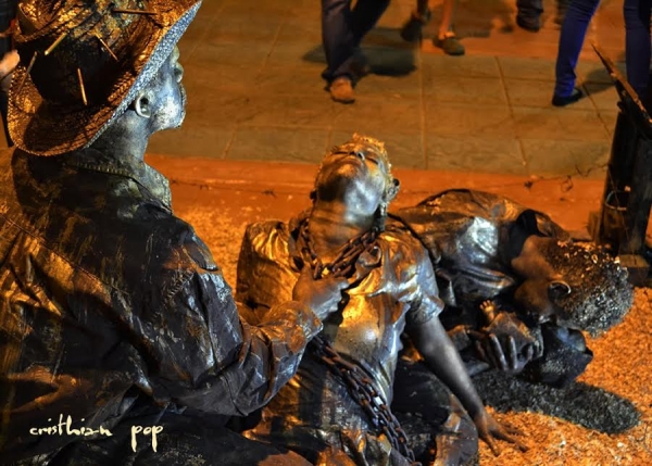 Regresa el Festival de Estatuas Vivas a la Plaza España: 