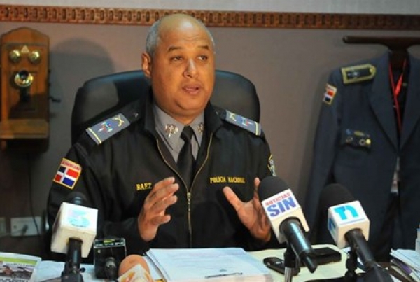 General Máximo Báez Aybar, vocero de la policial.