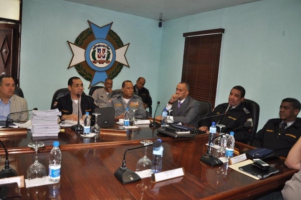 Reunión de Consejo Superior Policial.
