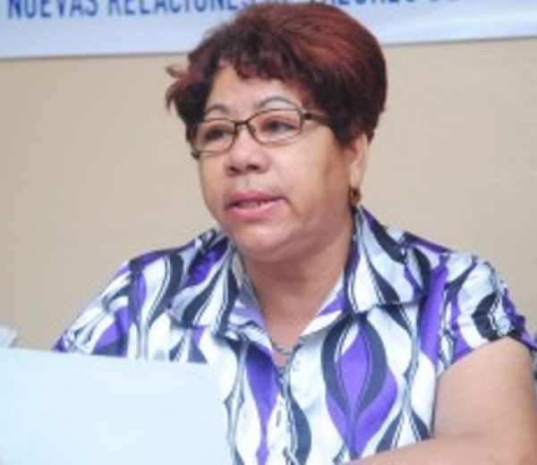 Ana Bertilia Cabrera, en foto de archivo